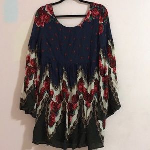 Free people dress with bell sleeves!